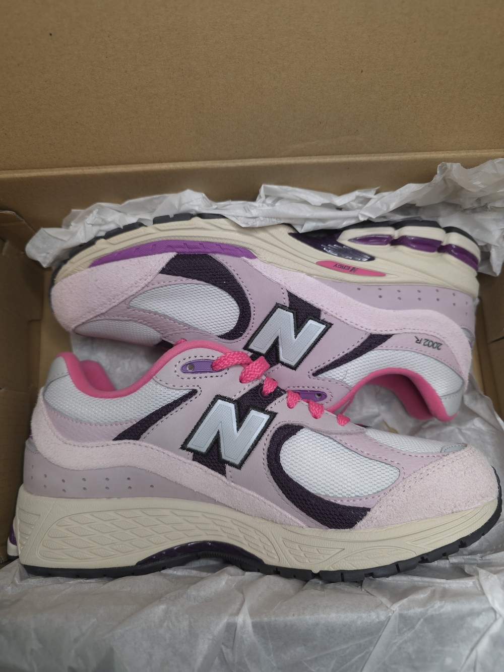 New Balance 2002R - Twilight Haze / Passion Fruit / Drago Size 7.5M/9W - Picture 6 of 7